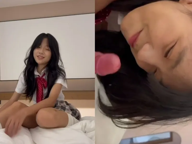 Em loli dễ thương liếm dương vật biến em thành con em đào nứng p1